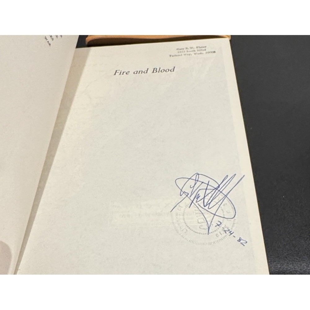 Fire and Blood Book - Picture 3 of 7